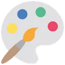 Free Color Color Plate Color Palette Icon