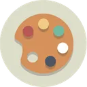 Free Art Color Plate Icon