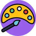 Free Color Plate  Icon