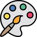 Free Color Color Plate Color Palette Icon