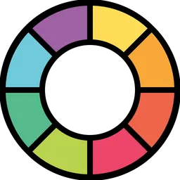 Free Color wheel  Icon