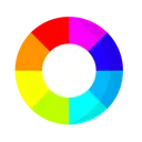 Free Shade Black Color Wheel Color Icon