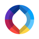 Free Complete Vibrant Hue Color Wheel Icon Set Icon