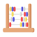 Free Colorful Abacus  Icon