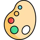 Free Colour Palette  Icon