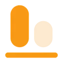 Free Column Down  Icon