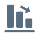 Free Column Chart Graph Icon