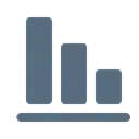 Free Column Chart Graph Icon