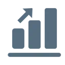 Free Column Chart Graph Icon