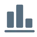 Free Column Chart Graph Icon