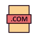 Free Com Datei Com Dateiformat Symbol