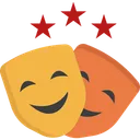 Free Comedy Masks Face Masks Drama Masks Icon