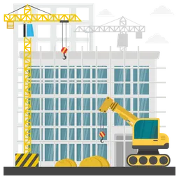 Free Commercial Construction  Icon