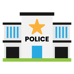 Free Poste de police  Icon