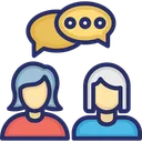 Free Communication Consulting Conversation Icon