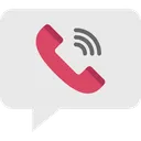 Free Calling Communication Connection Icon