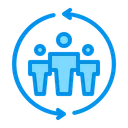 Free Communication Group Management Icon