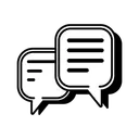 Free Communication  Icon