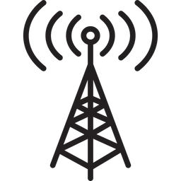 Free Communication Tower  Icon