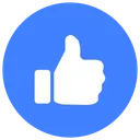 Free Curtir Social Midia Icon