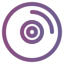 Free Compact disk  Icon