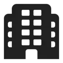 Free Building High Contrast Icon