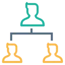 Free Company Organization Structure Icon