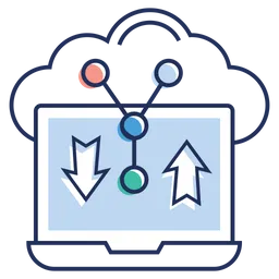 Free Compartilhamento de dados na nuvem  Ícone