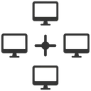 Free Computacao Em Nuvem Computadores Conexao Ícone