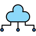 Free Compartilhamento De Nuvem Nuvem Dados Ícone