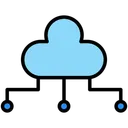 Free Compartir nube  Icono