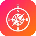 Free Compass Direction Path Icon