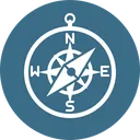 Free Compass Direction Path Icon