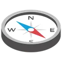 Free Compass Navigation Gps Icon