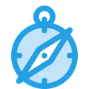 Free Compass Find Direction Icon