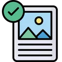 Free Complete Print Successful Print Approve Print Icon