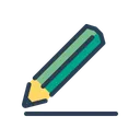 Free Compose Draw Line Icon