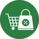 Free Comprar Comercio Electronico Descuento Icon