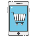 Free M Commerce Compras Moviles Compras En Linea Icono