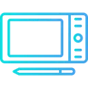 Free Desenho Tablet Monitor Icon