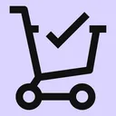 Free Comprobacion-del-carrito-de-compras  Icono