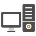 Free Compter Monitor Cpu Icon