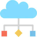 Free Computacao Em Nuvem Rede Em Nuvem Compartilhamento Em Nuvem Ícone