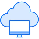 Free Computacion En La Nube Alojamiento En La Nube Almacenamiento En La Nube Icon