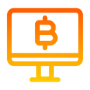 Free Computador bitcoin  Ícone