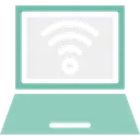 Free Computador Conexao Com A Internet Laptop Ícone