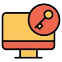 Free Chave Computador Monitor Icon