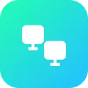 Free Computer File Sharing Icon