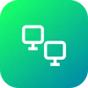 Free Computer File Sharing Icon