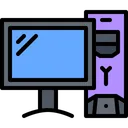 Free Computer System Unit Tower Pc Icon
